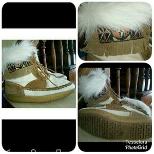 Tecnica Apres Ski Boots "Navajo White" sz 7